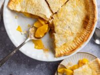 Peach Pie With Canned Peaches