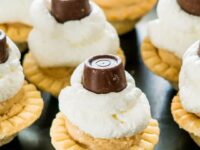 Peanut Butter Mini Tarts with Rolos