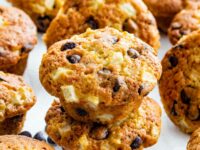 Pear Chocolate Chip Muffins