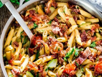Penne with Prosciutto