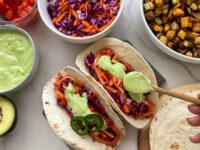 Roasted Rutabaga And Eggplant Tacos Recipe
