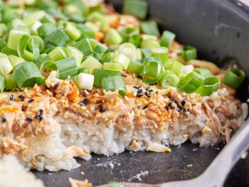Salmon Sushi Bake Recipe