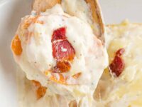 Scalloped Sweet Potatoes with Bacon and Gruy��re