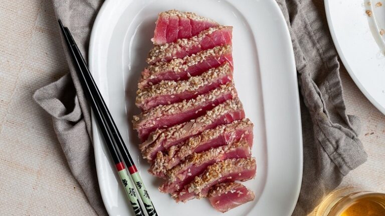 Sesame-Crusted Tuna Steak Recipe
