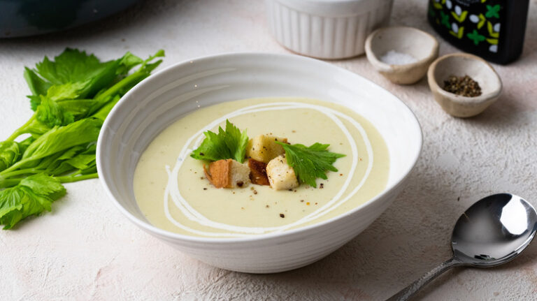 Silky Cream Of Celery Soup Recipe