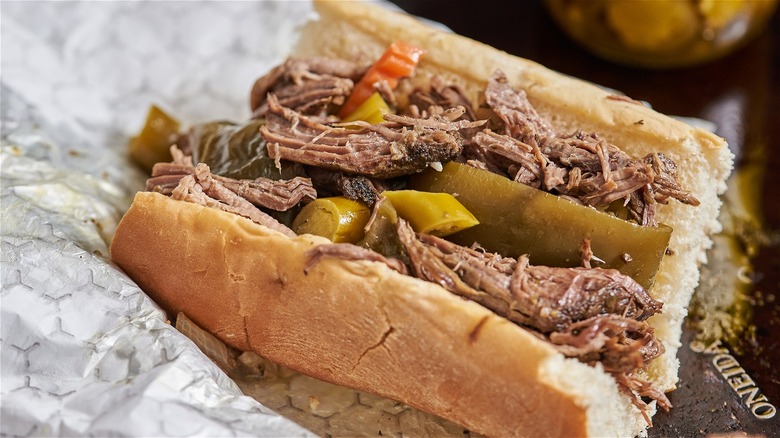 Slow Cooker Italian Beef Sandwich Recipe Chefsane 6304