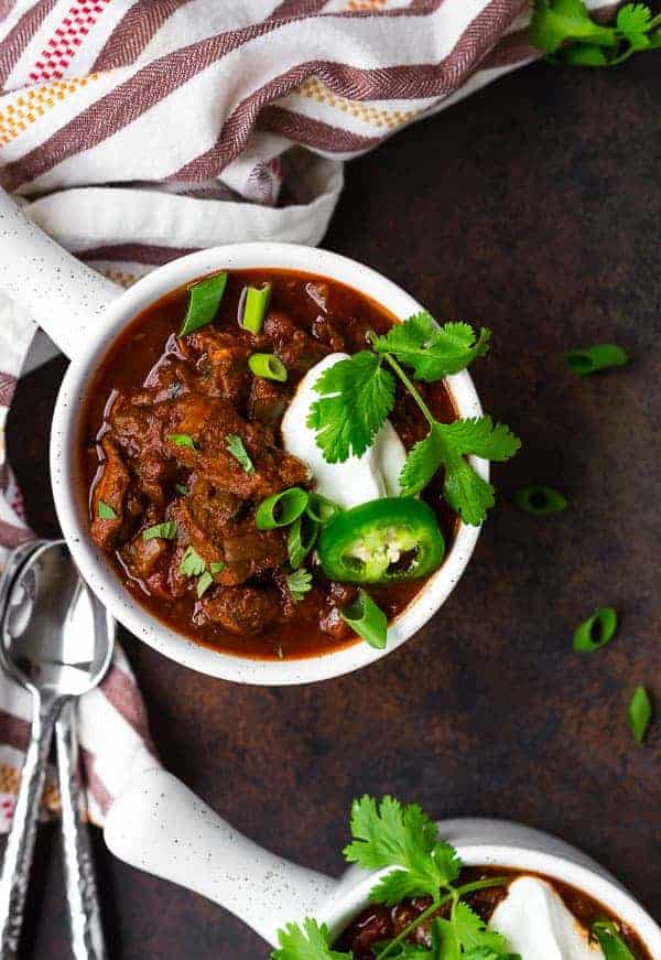 Slow Cooker Texas Chili ��� the best crockpot chili!