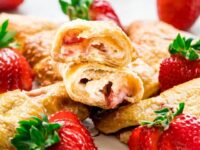Strawberry Cheesecake Crescent Rolls
