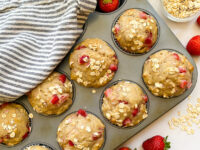 Strawberry Oatmeal Muffins Recipe