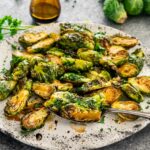 Sweet And Sour Air Fryer Brussels Sprouts