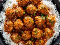 Thai Red Curry Turkey Meatballs
