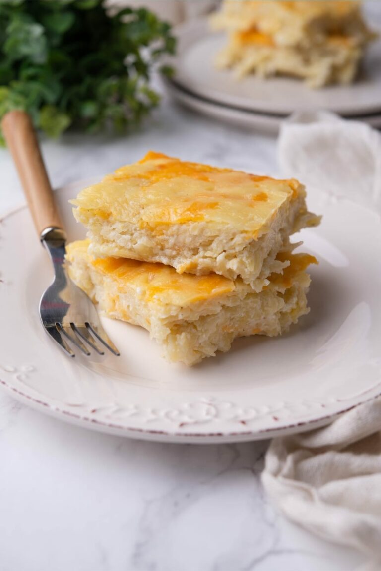 The BEST Cracker Barrel Hashbrown Casserole (Prepped In 5 Minutes)