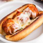 The Best Meatball Subs ��� with garlic bun!