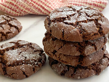 Vegan Gluten-Free Almond Crinkle Cookies Recipe