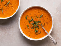 Vegan Roasted Tomato Soup Recipe