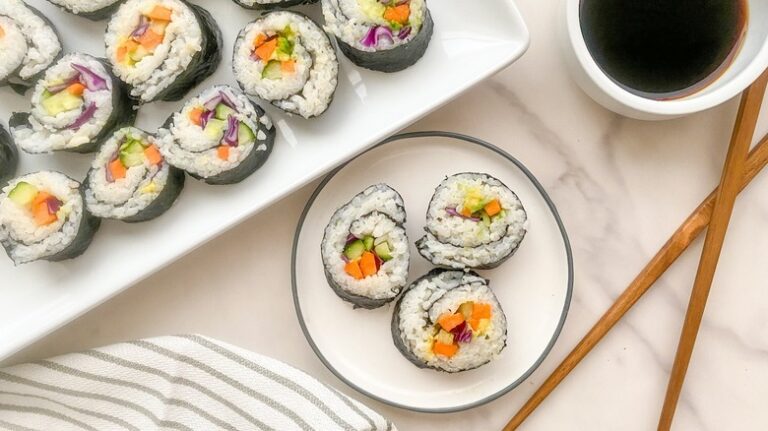 Vegetarian Sushi Rolls Recipe
