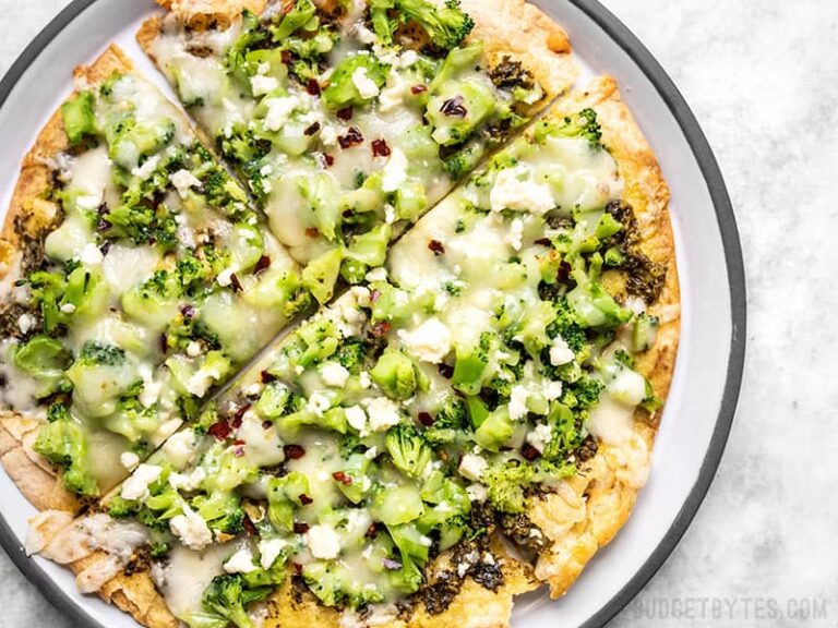 ���Quick Fix��� Broccoli Pesto Pizza