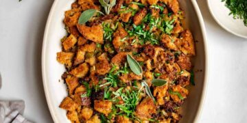 Sourdough Bread Stuffing – Chef Sous Chef