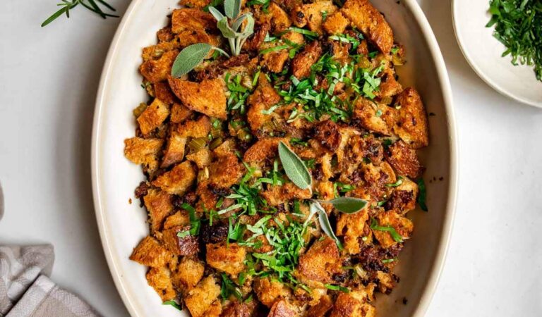Sourdough Bread Stuffing – Chef Sous Chef